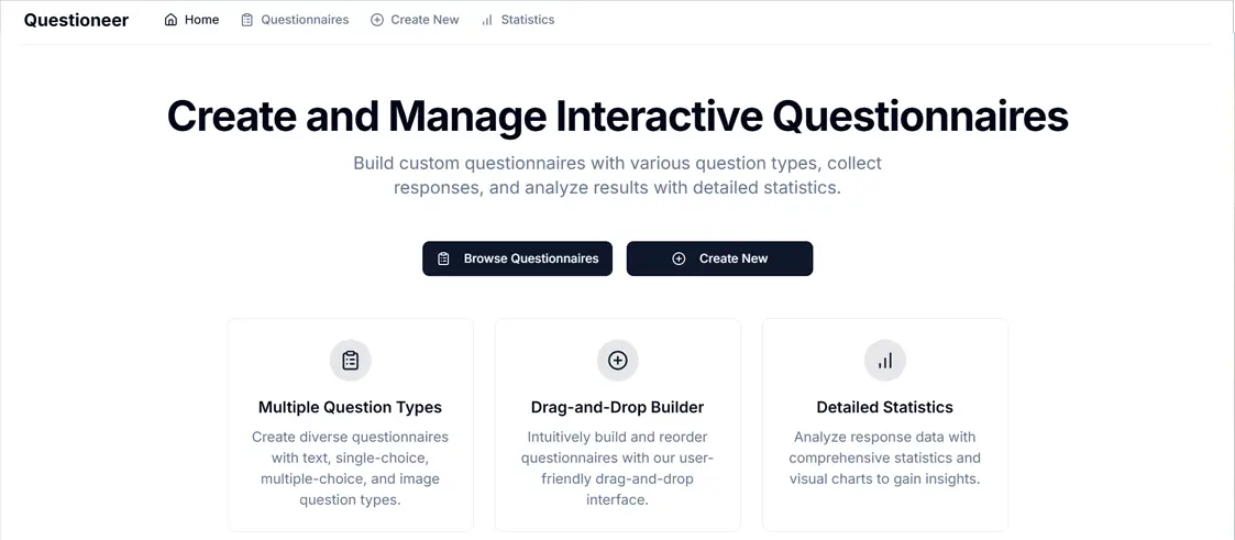An image of the Questioneer project.